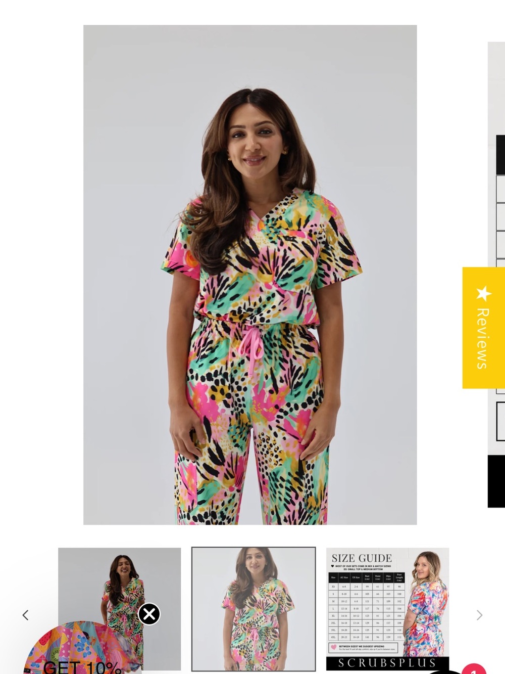 Scrubs Plus scrub set